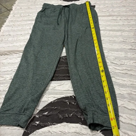 Green Lululemon Soft Jersey Jogger Pants Sz 6 Casual Comfy Outdoor Gym Preppy - Picture 8 of 11